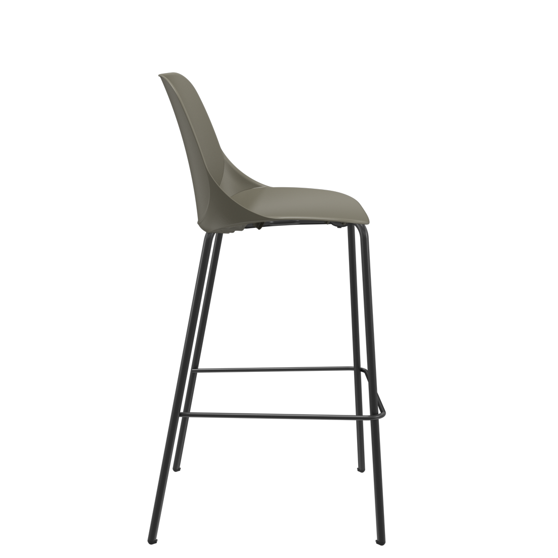 Banqueta Quick Fixa 4 pés Plaxmetal